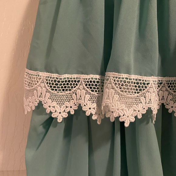 Beautiful Long Vintage Type Girls Dress Oopsie Daisy Size 4T - Picture 5 of 7